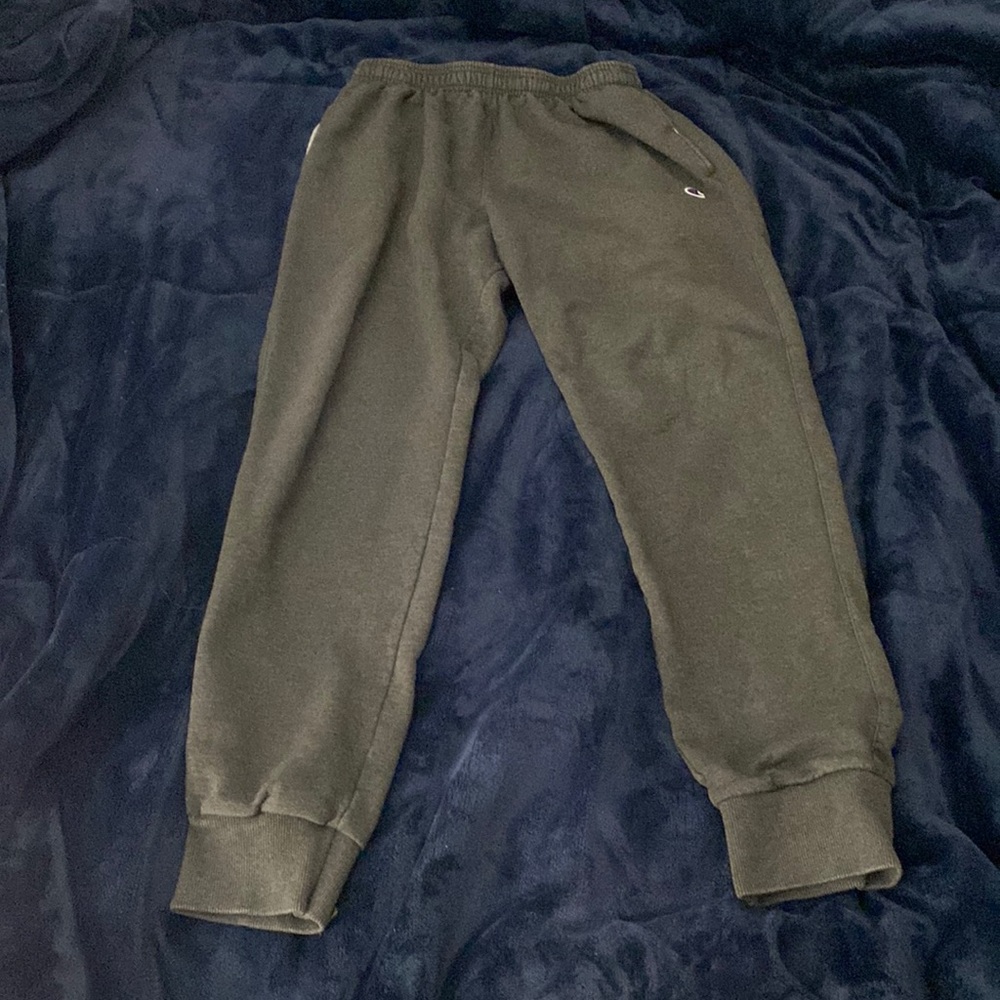 Dark Gray Champion Sweatpants